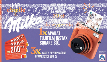 Konkurs "Łap chwilę - Milka" Aldi