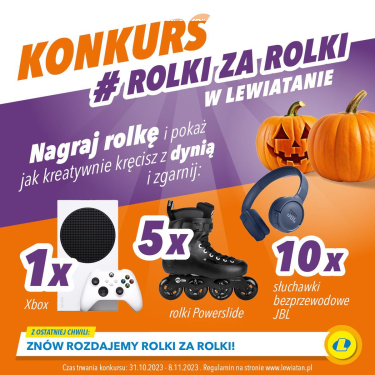 Konkurs "Rolki za Rolki w Lewiatanie" edycja II