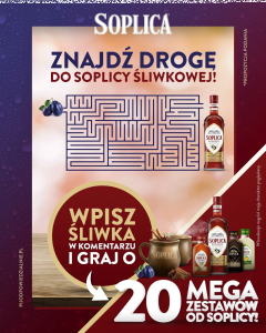 Konkurs "Znajdź drogę do Soplicy Śliwkowej" 18+