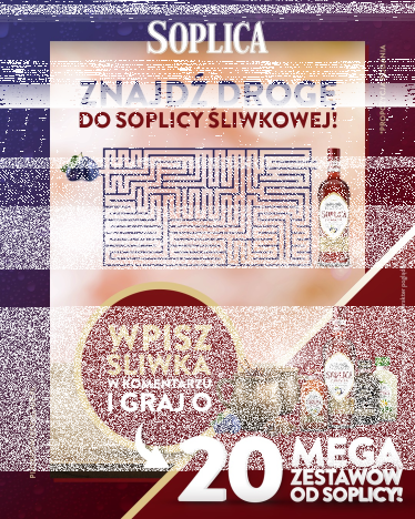 Konkurs "Znajdź drogę do Soplicy Śliwkowej" 18+