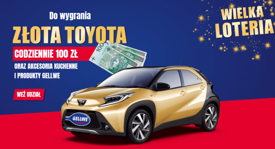 Loteria: Wygraj Toyota Aygo X od Gellwe