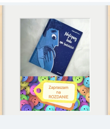 Konkurs "Zdobądź książkę - Najlepszy tata na świecie"