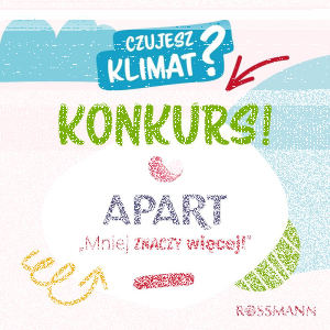 Konkurs "Mniej znaczy więcej w drogerii Rossmann"