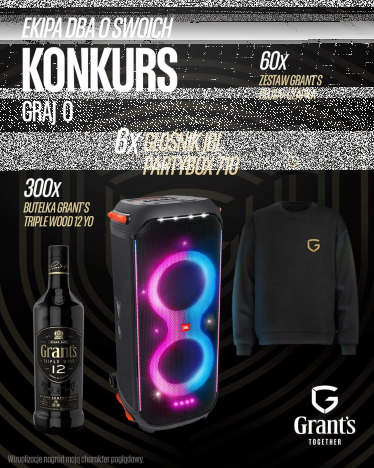 Konkurs od Grant’s! 18+
