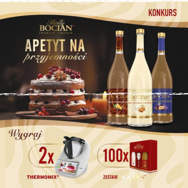 Konkurs "Biały Bocian – apetyt na przyjemności" 18+