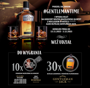 Konkurs "#GENTLEMANTIME z JAZZEM" 18+