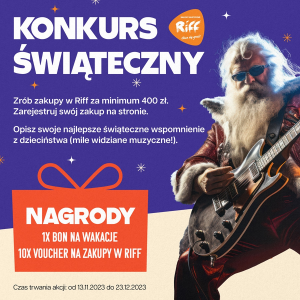 Konkurs "Świąteczny Riff"