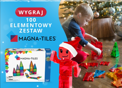 Wygraj klocki magnetyczne MAGNA-TILES