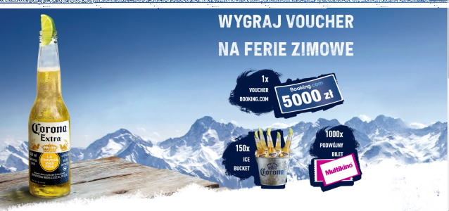 Konkurs "Wygrywaj z Coroną" 18+