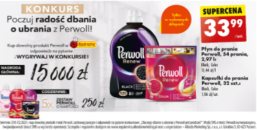 Konkurs "POCZUJ RADOŚĆ DBANIA O UBRANIA Z PERWOLL" Biedronka