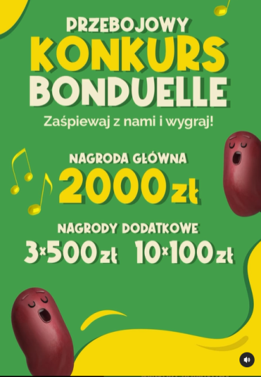 Konkurs "Przebojowe Urodziny Bonduelle"