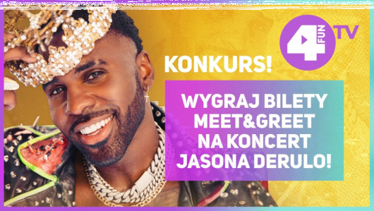 Wygraj podwójne wejściówki MEET&GREET na koncert JASONA DERULO