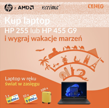 Konkurs “Laptop w ręku, świat w zasięgu - wybrane laptopy HP"