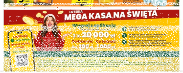 Loteria "Mega Kasa na Święta Moje Sklepy" ABC, EuroSklep, Groszek