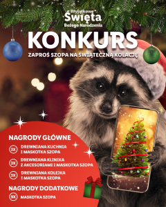 Konkurs "Zaproś szopa na świąteczną kolację"