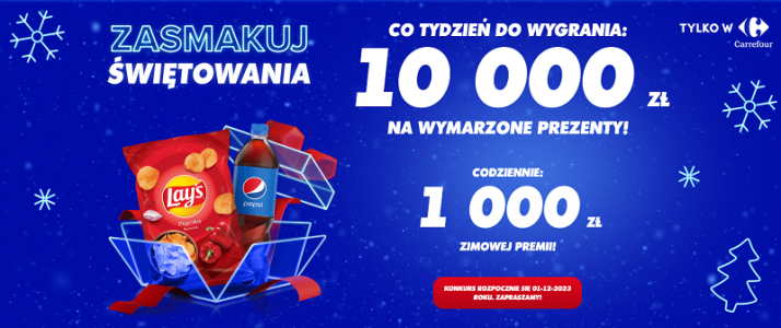 Konkurs "Zasmakuj Swiętowania" Carrefour