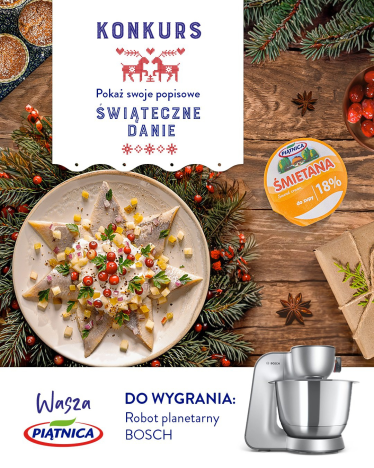 Konkurs "Piątnica - przepis świąteczny"