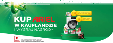 Konkurs "Ariel - weź udział i wygraj wspaniałe nagrody" Kaufland