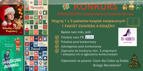 Konkurs "ŚWIĄTECZNY wydawnictwa Czwarta Strona"