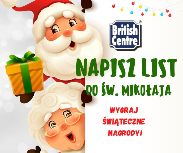 Konkurs "List do świętego Mikołaja w języku angielskim"