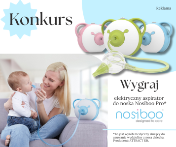 Wygraj elektryczny aspirator do noska Nosiboo Pro!