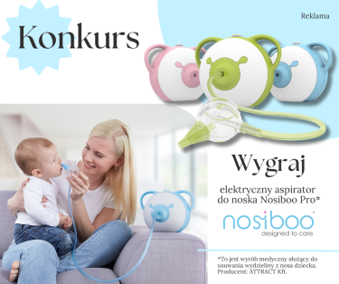 Wygraj elektryczny aspirator do noska Nosiboo Pro!