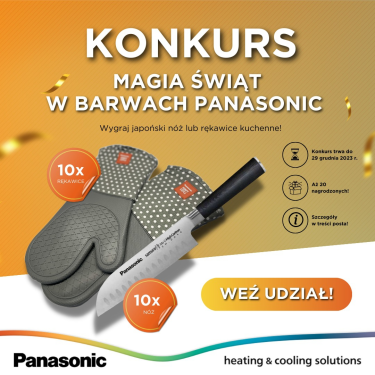 Konkurs "Magia Świąt w Barwach Panasonic"