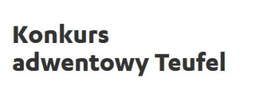 Konkurs "Kalendarz adwentowy 2023"