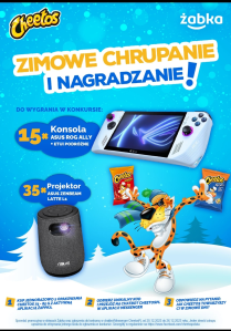 Konkurs "Zimowe chrupanie i nagradzanie" Cheetos Żabka