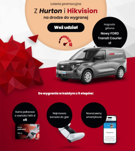 Loteria "Na drodze do wygranej z Hurton i Hikvision"