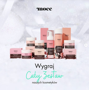 Wygraj zestaw 6 kosmetyków do twarzy od MOEE!