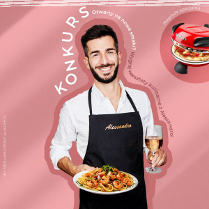 Konkurs Michel Angelo "GOTUJ Z ALESSANDRO" 18+