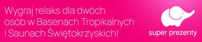 Wygraj relaks dla dwóch osób w Basenach Tropikalnych i Saunach Świętokrzyskich