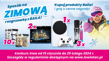 Konkurs "Sposób na zimową rozgrzewkę z BAILA" Lewiatan