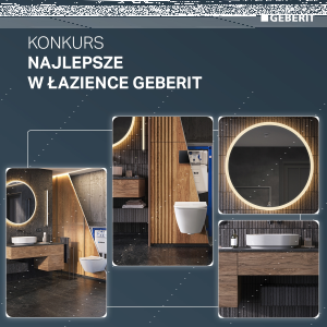 Konkrus "Najlepsze w łazience Geberit"