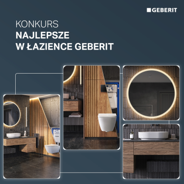 Konkrus "Najlepsze w łazience Geberit"