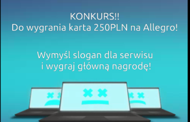 Konkurs "Slogan dla napraw.pl - Nagroda 250PLN do Allegro"