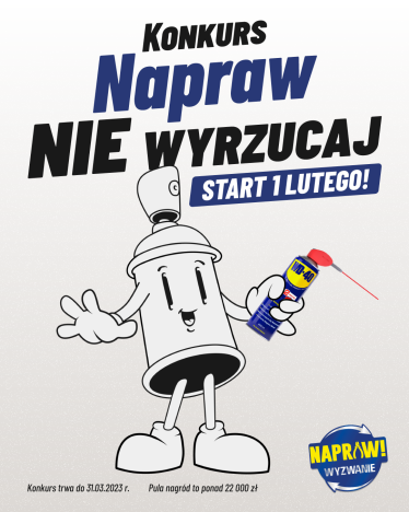 Konkurs "WD40 NAPRAW! Wyzwanie"