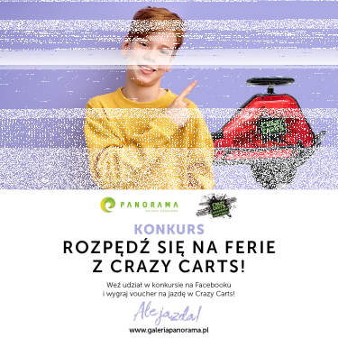 Poznań: Wygraj voucher na jazdę do Crazy Carts