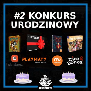 Konkurs "3 urodziny GE3K Events"