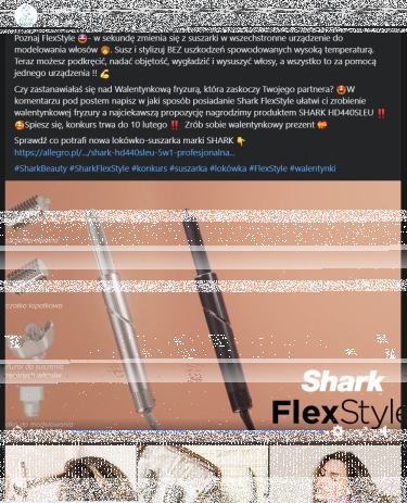 Wygraj hair styler SHARK HD440SLEU o wartości 1300 zł