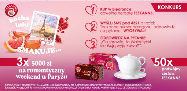 Konkurs "Kocha, lubi, smakuje" Biedronka