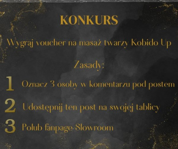 Konkurs "Slowroom" do godz. 20:00
