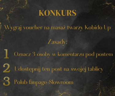 Konkurs "Slowroom" do godz. 20:00