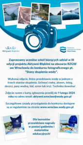 Konkurs fotograficzny "Stany Skupienia wody Szkoła Podstawowa im. Jana Markiewicza"