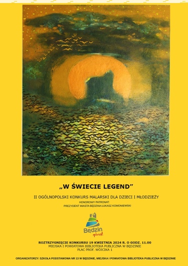 II Ogólnopolski Konkurs Malarski dla Dzieci i Młodzieży pt. "W świecie Legend"