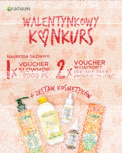 Konkurs "Walentynkowy Garnier"