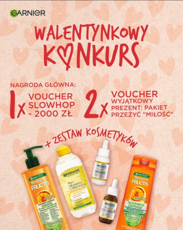Konkurs "Walentynkowy Garnier"