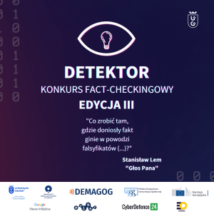 Konkurs fact-checkingowy "DETEKTOR"