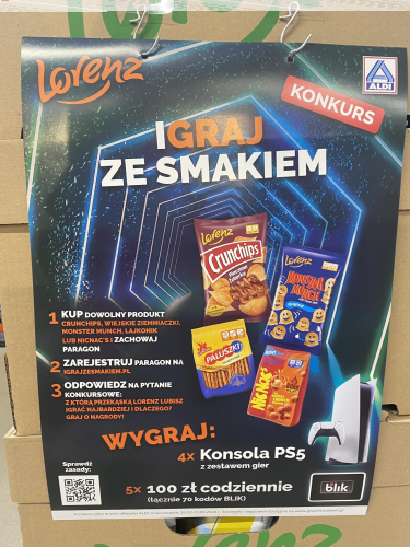 Konkurs Lorenz w Aldi "Igraj ze smakiem"